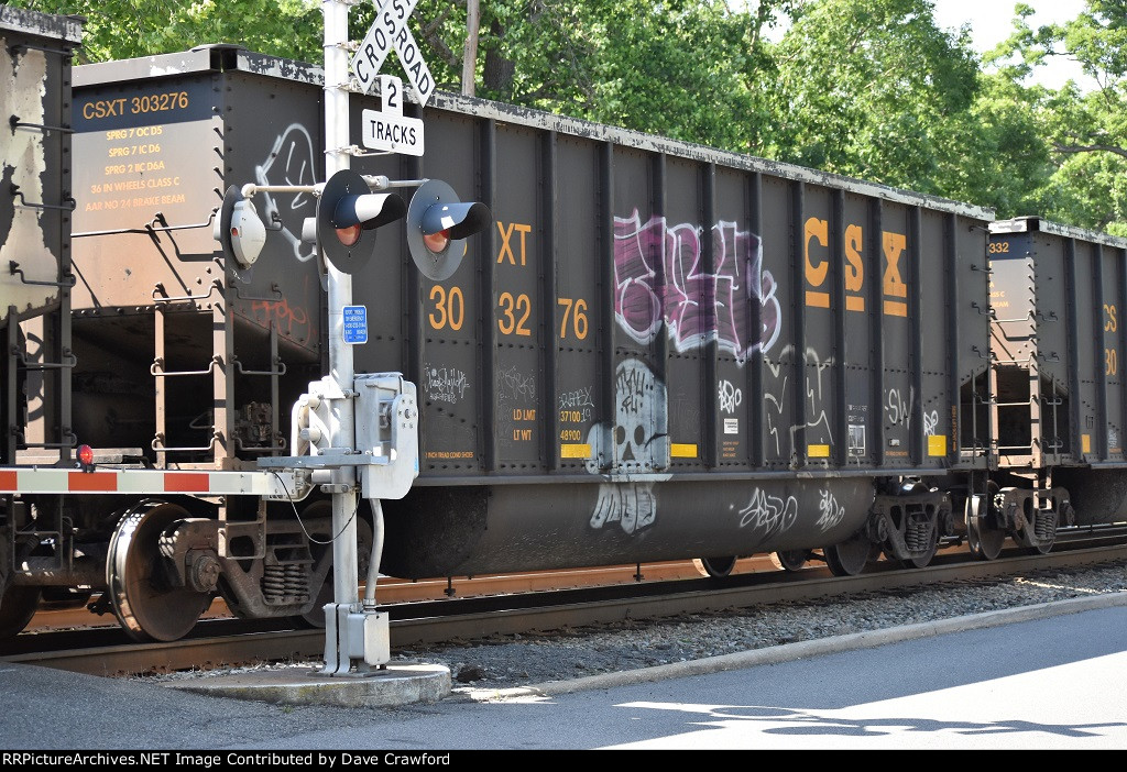 CSX Coal Empties Head North